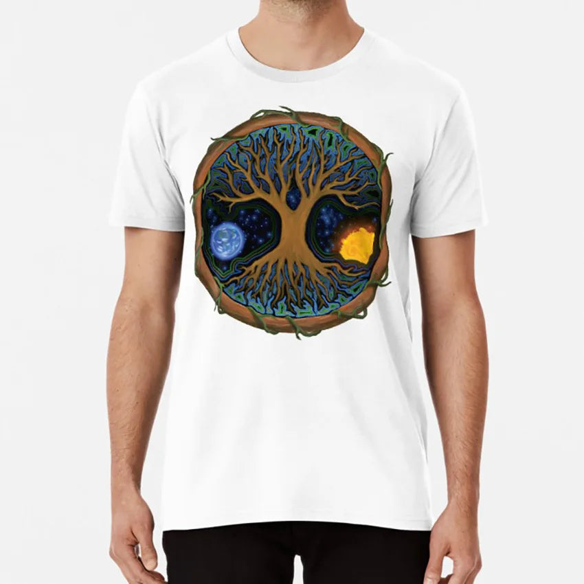 Astral Tree Of Life T Shirt Tree Of Life Earth Gaia Nature Pagan Space Spiritual Symbolism Tree