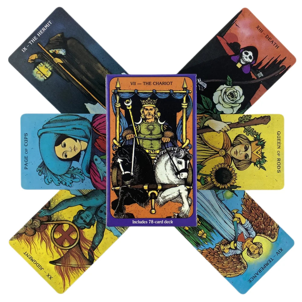 Morgan Greer Tarot Cards A 78 Deck Oracle English Visions Divination Edition Borad Playing Games