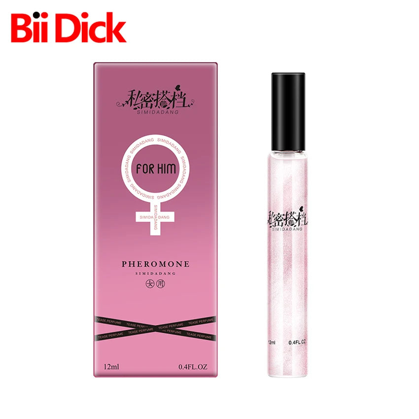 12ml Pheromone Perfume Aphrodisiac Woman Orgasm Body Spray Flirt Perfume Attract Girl Scented Water For Men Lubricants 28 orders