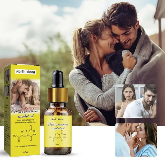 Pheromone Perfume Oil For Men Women Long-lasting Natural Refreshing Body Perfume Fragrance Pheromone Essential Oil 10ml