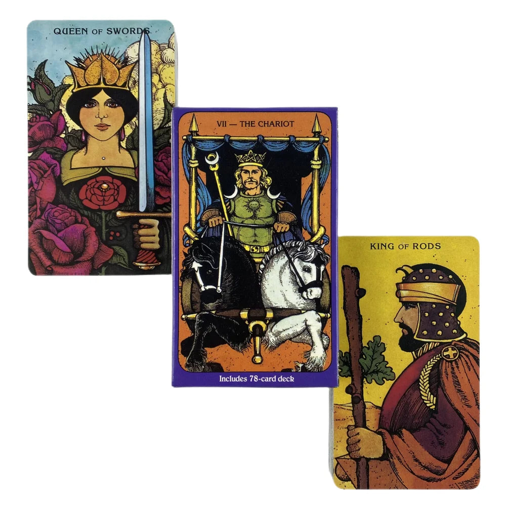 Morgan Greer Tarot Cards A 78 Deck Oracle English Visions Divination Edition Borad Playing Games