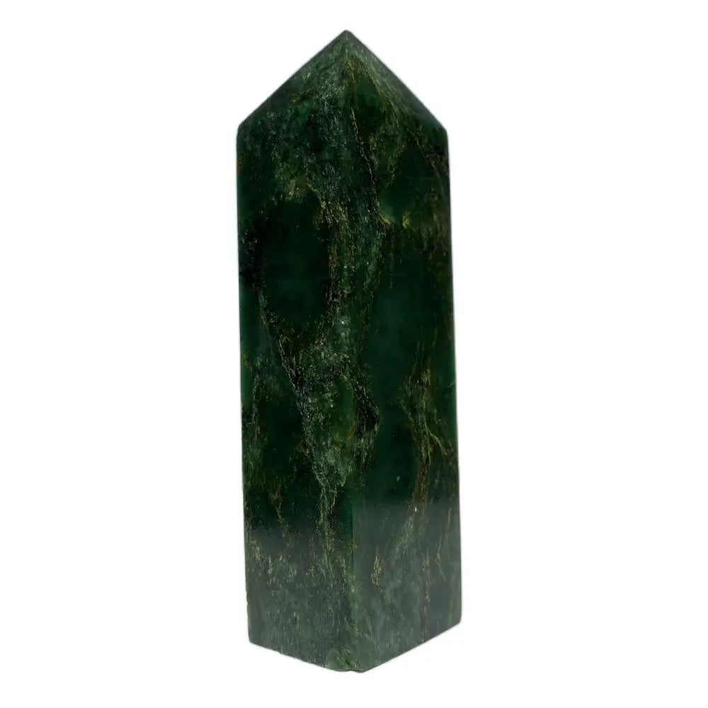 Natural Crystal Raw Gemstone Emerald Obelisk Wand Tower Healing Ornament Point Home Decoration  Energy Mineral Reiki  Gift Stone