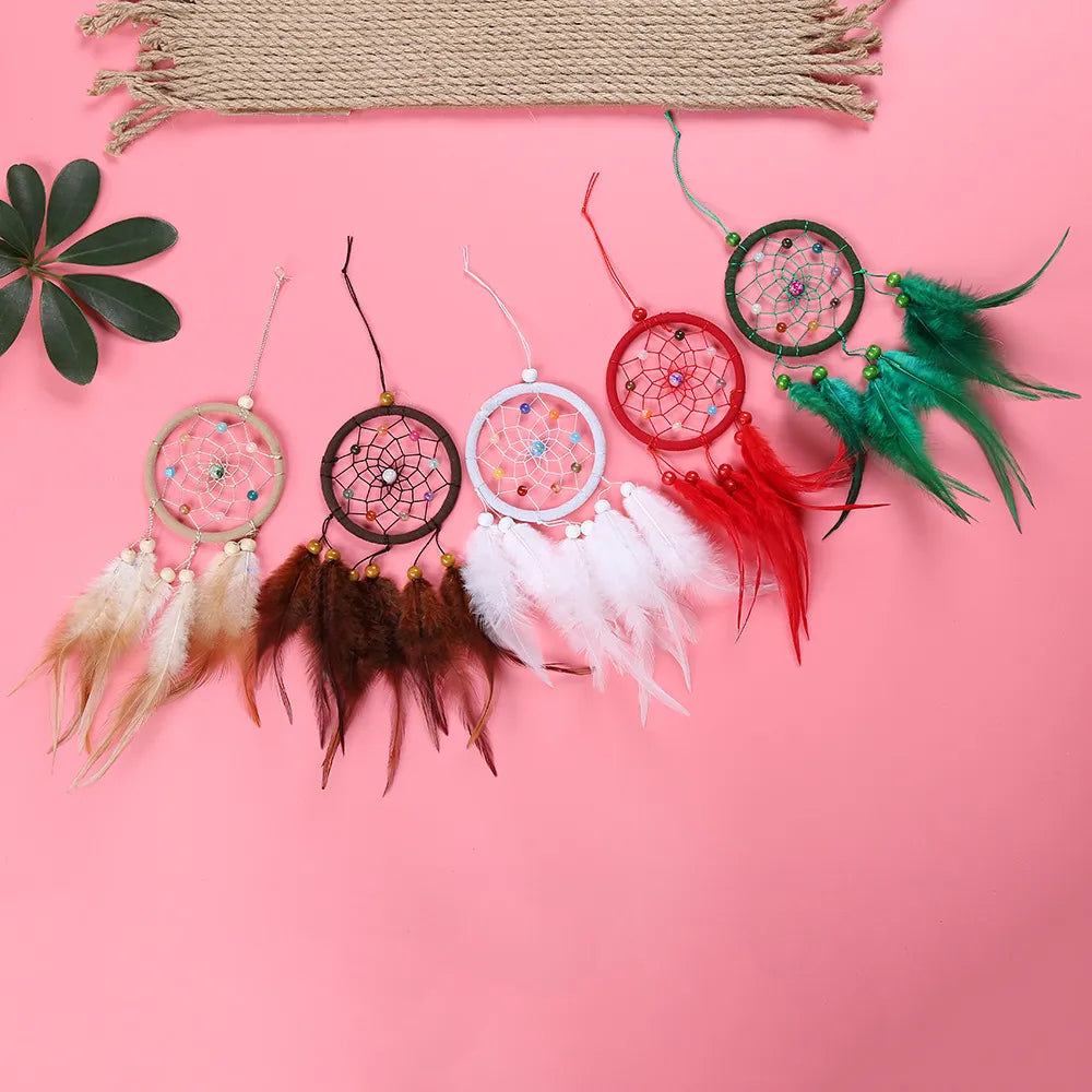 Hanging Ornaments Indian Style Dream Catcher for Wall Decoration Birthday Gift Wind Chimes & Hanging Decorations Home Decoration