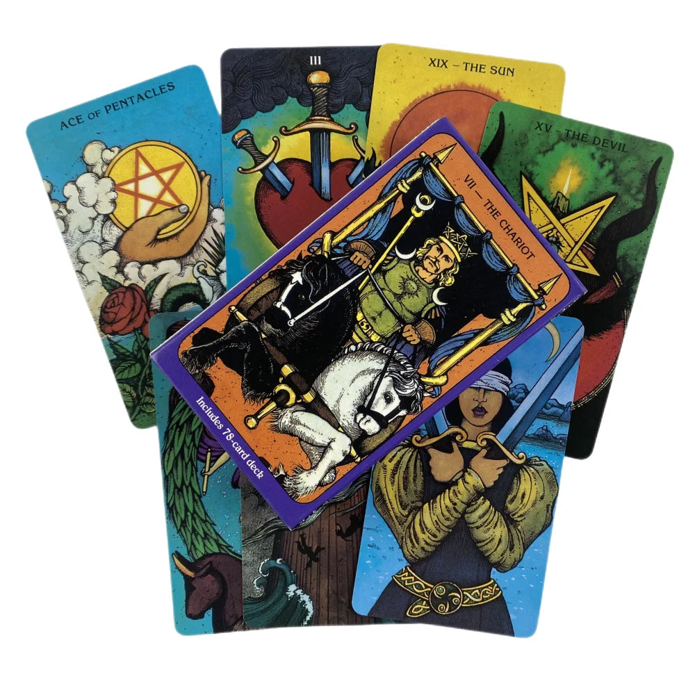 Morgan Greer Tarot Cards A 78 Deck Oracle English Visions Divination Edition Borad Playing Games