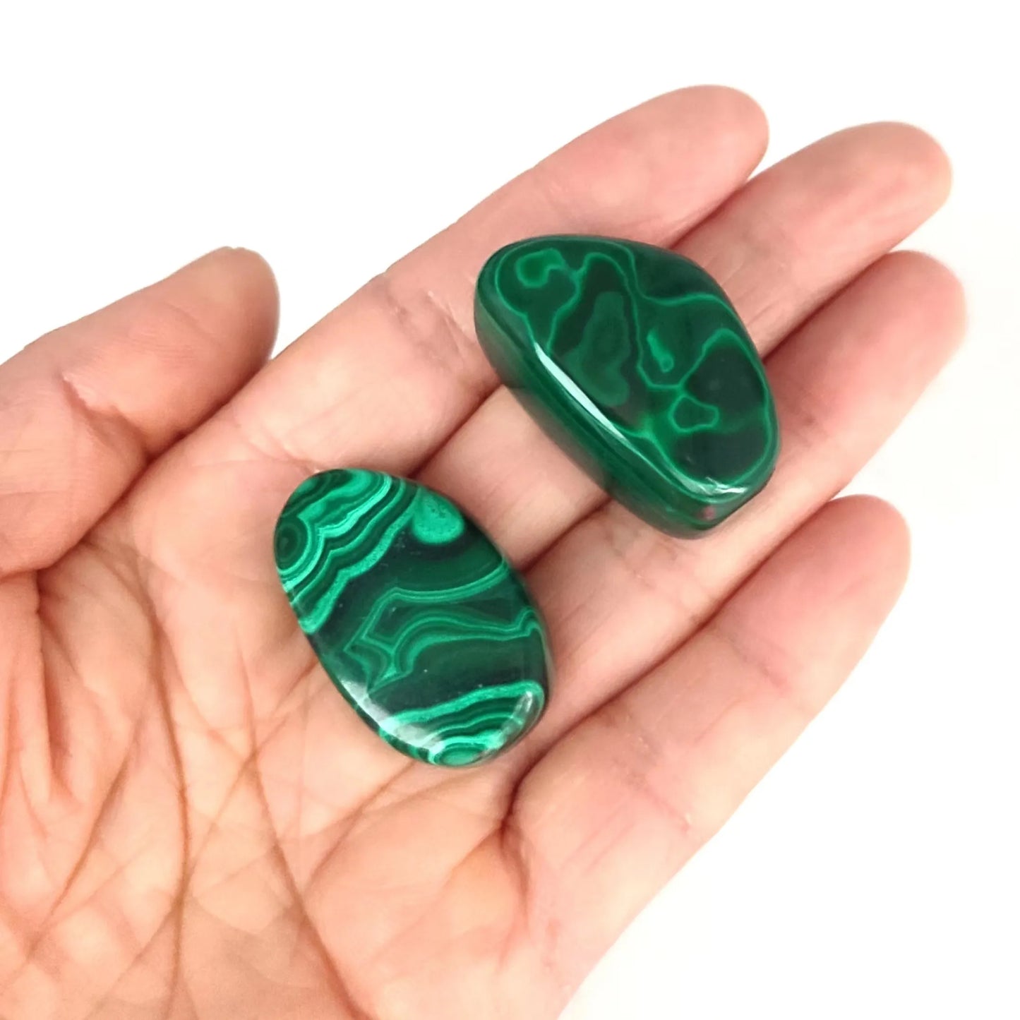 1pc Natural Malachite Tumbled Stone Crystals Reiki Healing Gemstone Crystal Mineral Home Room Decor Ornament Aquarium Decoration